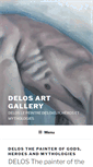 Mobile Screenshot of delos-art.com